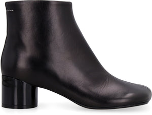 Leather ankle boots-1